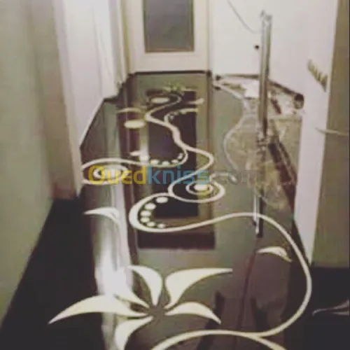 REVETEMENT DES SOLS EN EPOXY 3D 