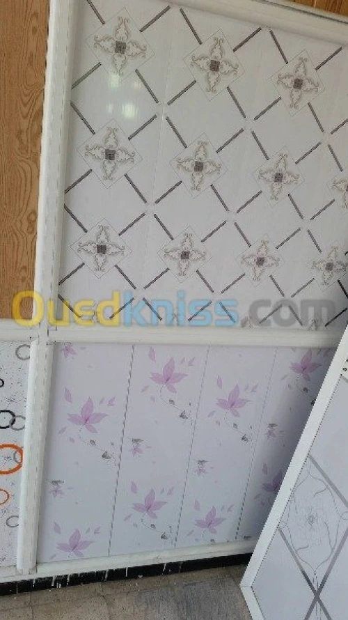 PLACO PLATRE FAUX PLAFON PVC  GROS ET DÉTAILS 