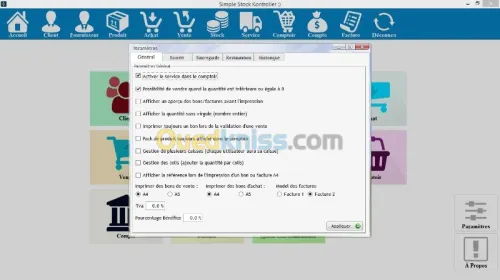 Logiciel de gestion commerciale SSK