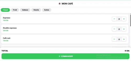 نظام إدارة المقاهي والمطاعم الذكي بالـ QR Code