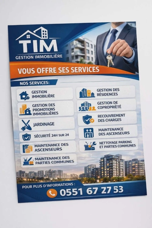 Gestion des résidences et des promotions immobilières