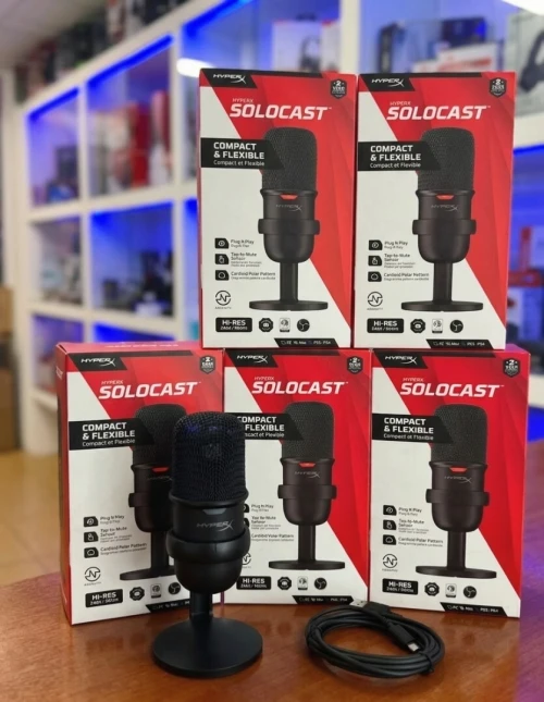 HyperX SoloCast Gaming Microphone Pro