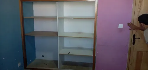 Montage porte en bois