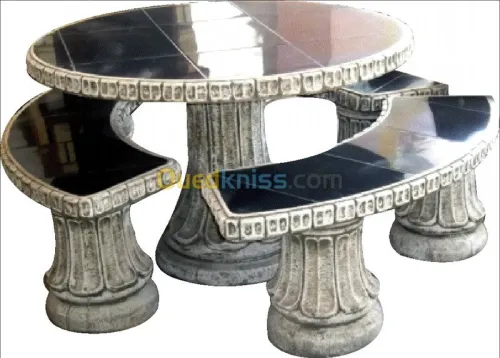 tout décore en ciment et marbre