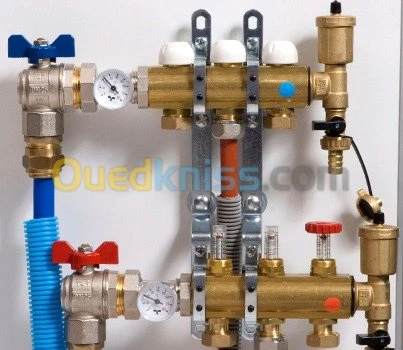 Installation plomberie sanitaire et chauffage central