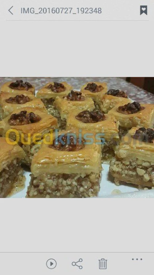 gateaux traditionnel et sec