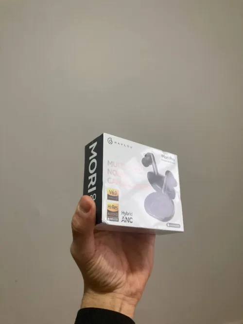 Écouteurs Bluetooth Haylou Mori Pro  6 micros, ANC Hybride سماعات أصليةOriginal