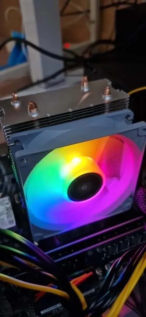 Aigo ICE200PRO Air CPU Cooler 2 Heatpipes Radiator Cooling Fan For Intel 115X 1200 1700 AM4 AM5 AMD