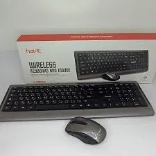 Combo Clavier + Souris Sans Fil et fil optic