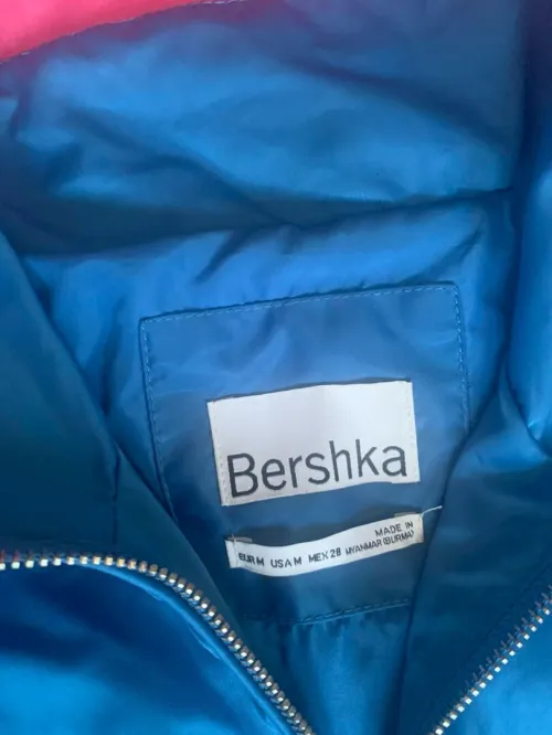 track jacket bershka 