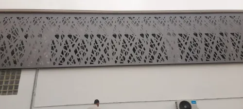 Mur redeu et alicobond  