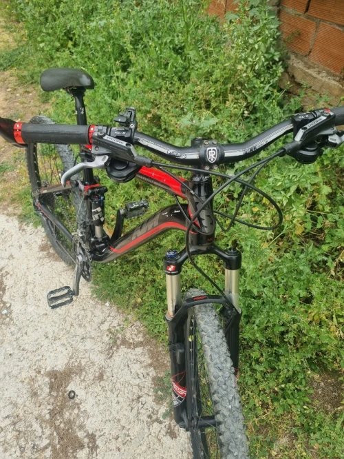 Enduro KTM  double amortisseur