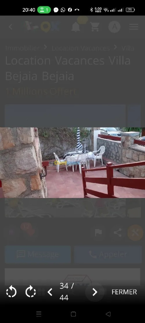 Location Villa Béjaïa Bejaia