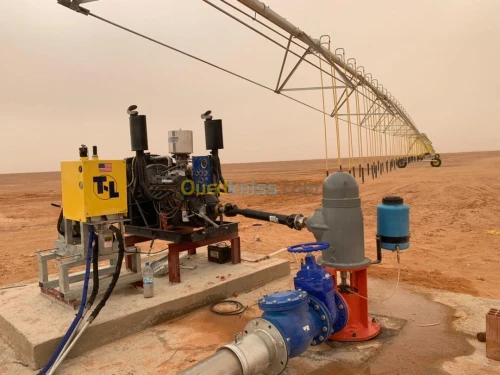 Pivots irrigation 