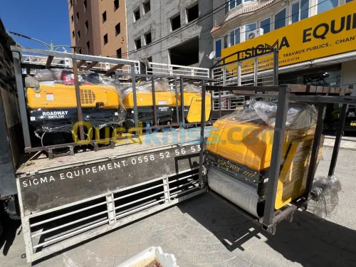 ROULEAU COMPACTEUR 2 CYLINDRES ( 860KG / 790KG / 700 /  582KG ) ( A MAIN / CONDUCTEUR )