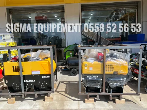 ROULEAU COMPACTEUR 2 CYLINDRES ( 860KG / 790KG / 700 /  582KG ) ( A MAIN / CONDUCTEUR )