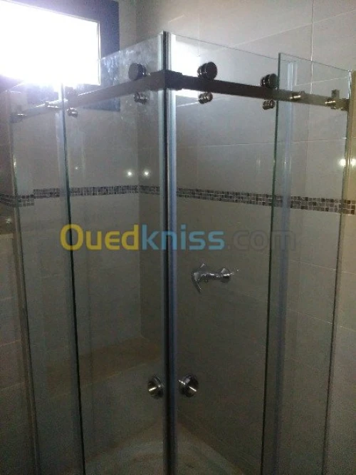 conception et pose de cabine de douche