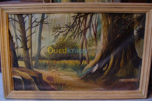 Grand tableau paysage 