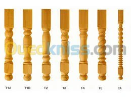 tourneur des pied en bois en quentite 