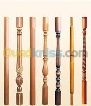 tourneur des pied en bois en quentite 