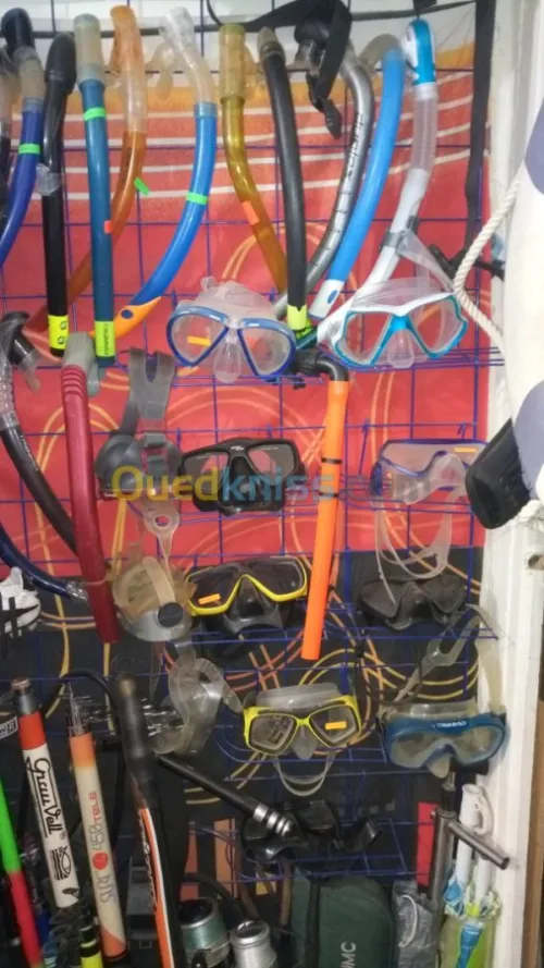 vente article de camping et pêche(kaba