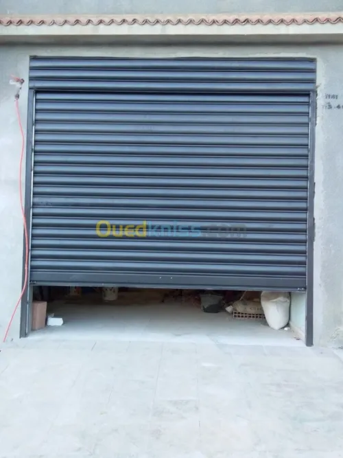 rideaux metallique electrique 