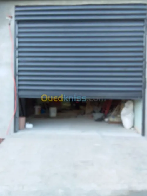 rideaux metallique electrique 