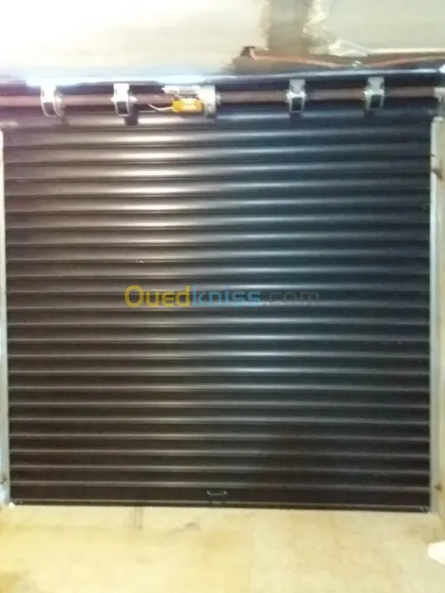 rideaux metallique electrique 