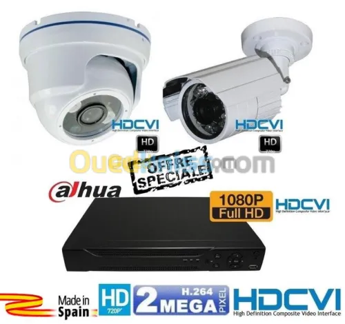Installation caméras de surveillance