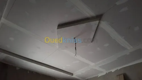 Travaux de placoplatre & PVC