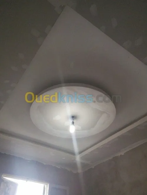 Travaux de placoplatre & PVC