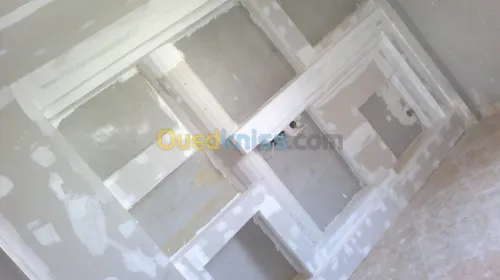 Travaux de placoplatre & PVC