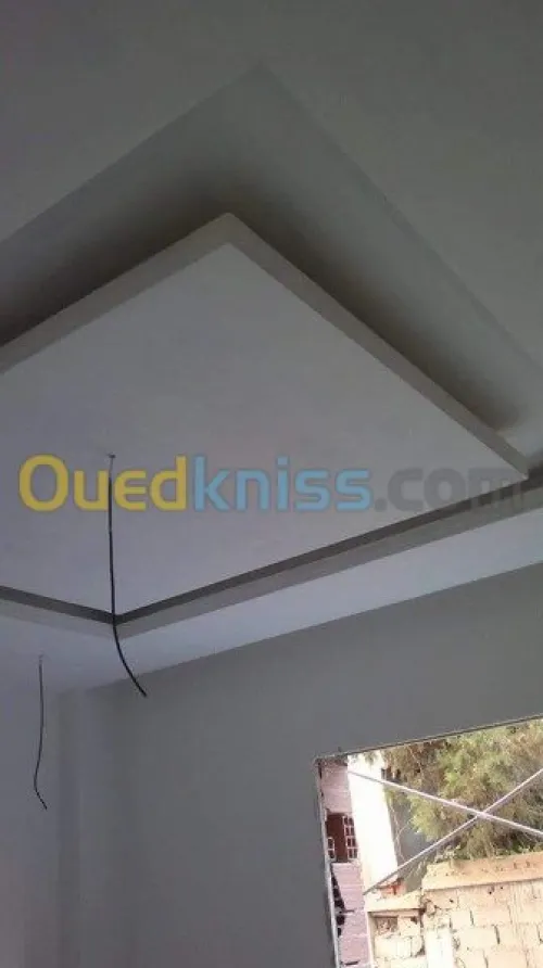 Travaux de placoplatre & PVC