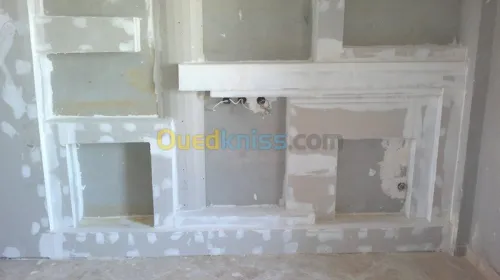 Travaux de placoplatre & PVC