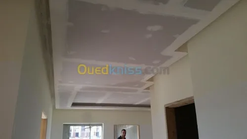Travaux de placoplatre & PVC