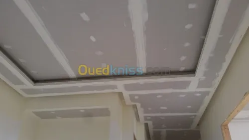 Travaux de placoplatre & PVC