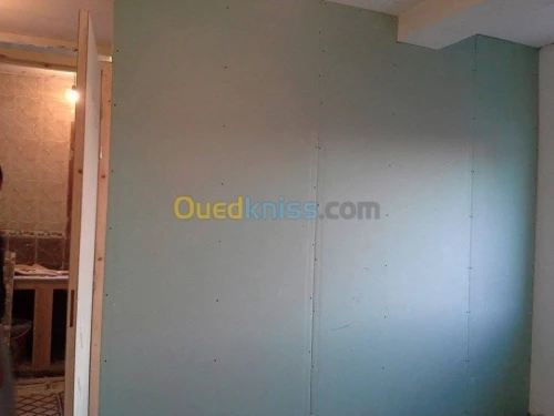 Travaux de placoplatre & PVC