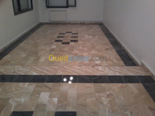 ponçage et  lustrage 