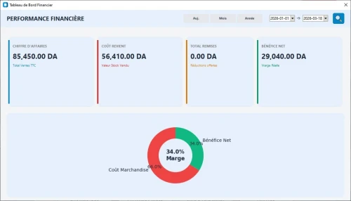 Logiciel de Gestion de Caisse et de Stock