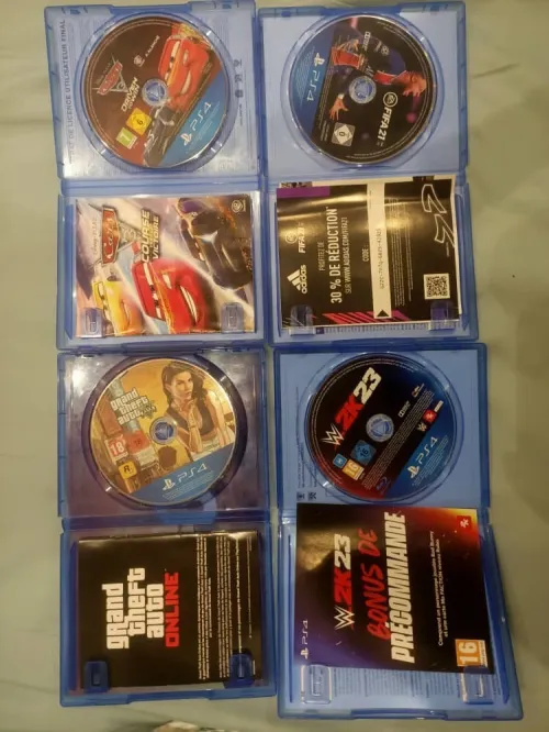 Lot jeux PS4