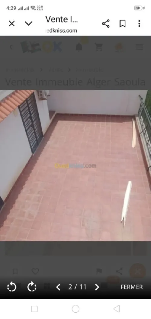 Vente Immeuble Alger Saoula