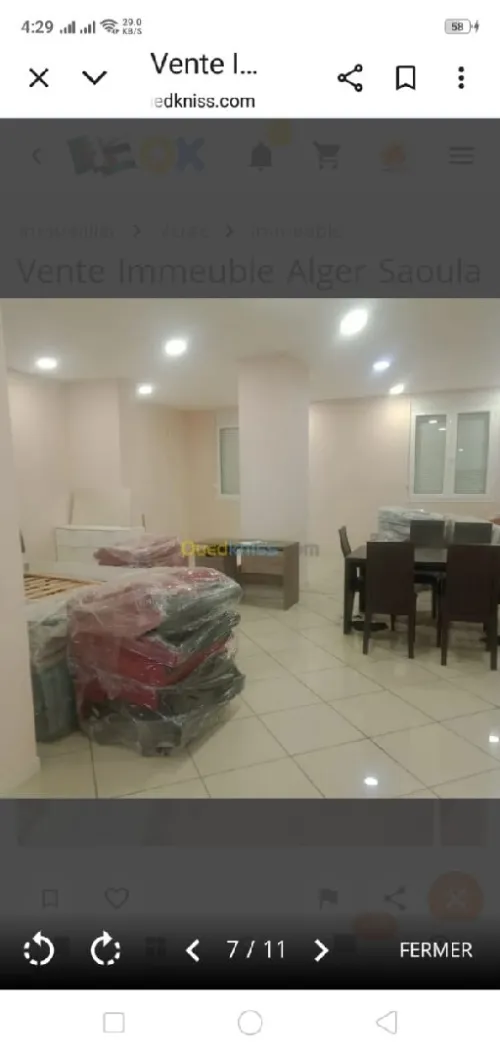Vente Immeuble Alger Saoula
