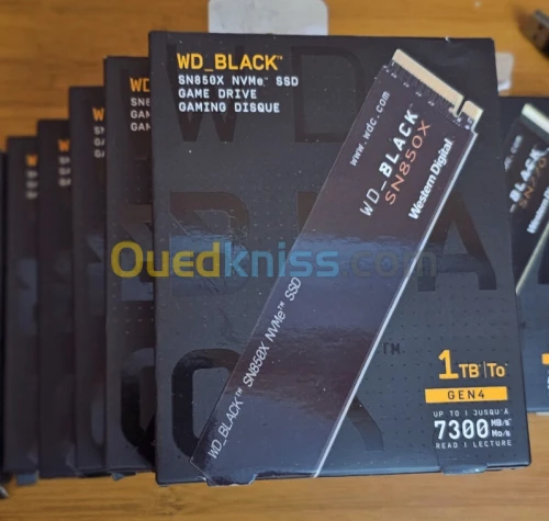 WD Black SN850X PCIe Gen 4 NVMe SSD 1TB 7300mbps -- PROMOTION