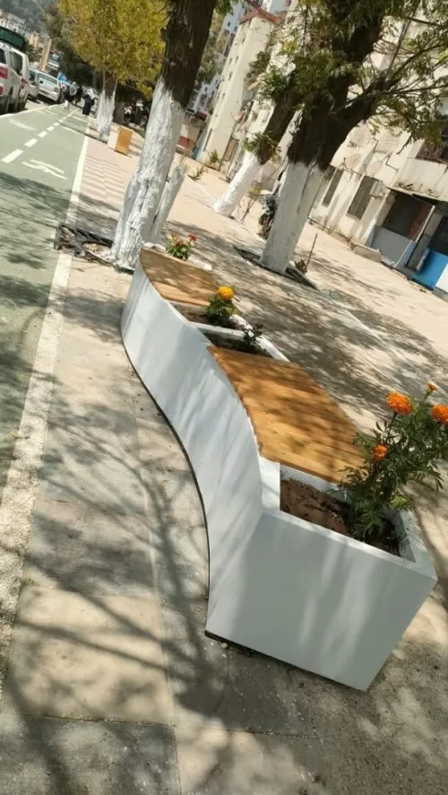 Mobilier urbain en GRC 