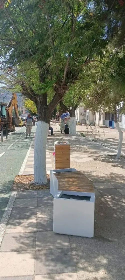 Mobilier urbain en GRC 