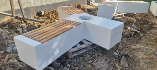 Mobilier urbain en GRC 