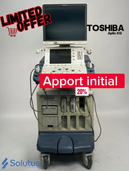 ECHOGRAPHE TOSHIBA APLIO XG APPORT INITIAL 20%