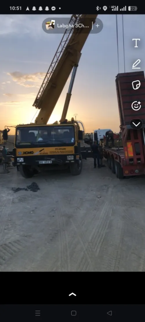 Location port engin jusqu'à 120 tonne
