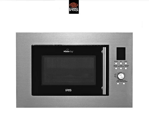 MICRO ONDES IRIS ENCASTRABLE INOX/NOIR 25 L