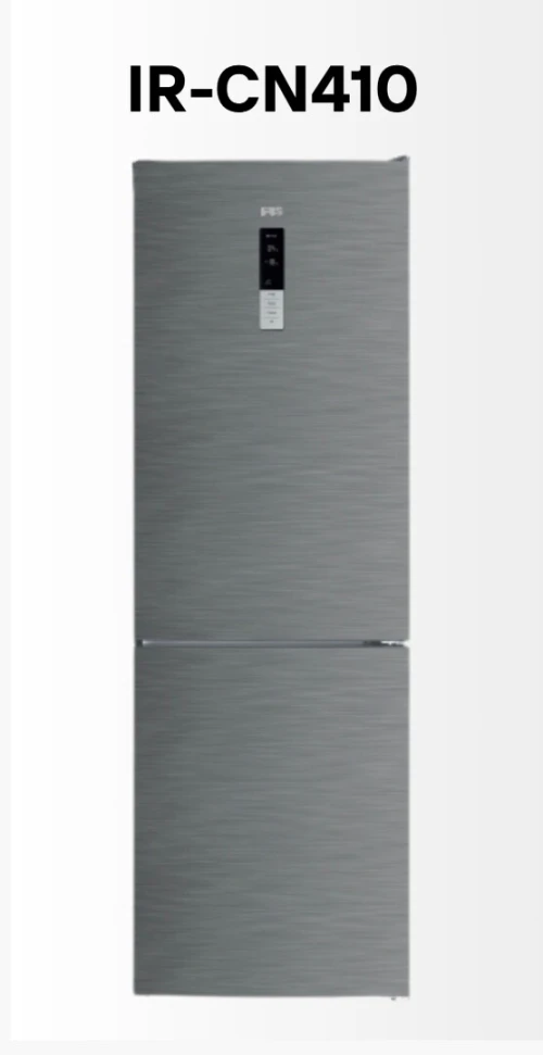RÉFRIGÉRATEUR IRIS NO FROST COMBINÉ 410 L INOX